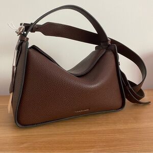 The Horse Clementine Bag in coffee pebbled leather